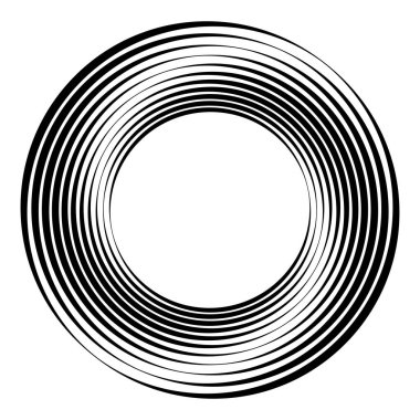 Çember, oval, elipse kontur grafikleri