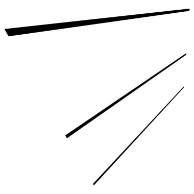 Üç boyutlu düz, paralel dinamik düzensiz çizgiler, çizgili elementler. Motor, patlama, hız çizgi roman efekti satırları