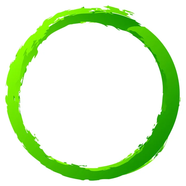 Grungy Strukturierte Kreis Element Form Kreisförmige Grunge Form — Stockvektor