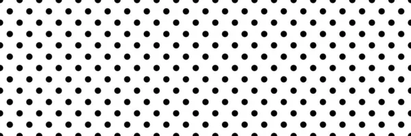Demi Ton Noir Blanc Pointillé Motif Cercles Fond Toile Fond — Image vectorielle