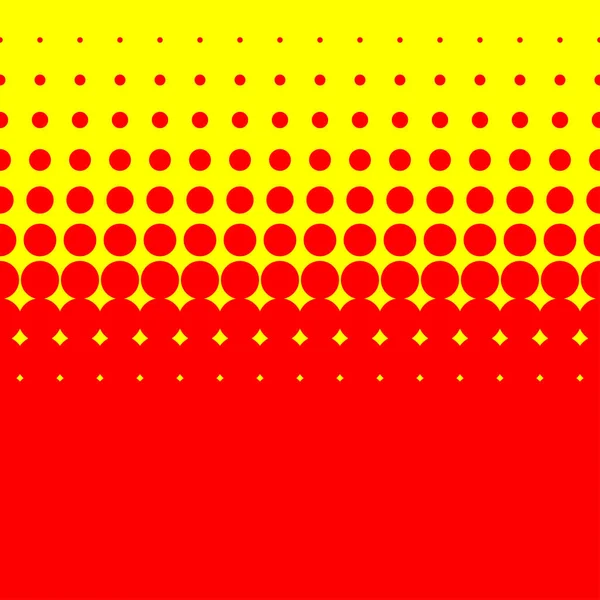 Pop Art Polka Dots Circles Halftone Comic Effect Pattern Stock — Stock Vector