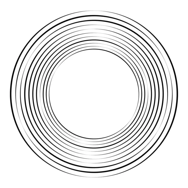 椭圆形 椭圆等高线图形 — 图库矢量图片