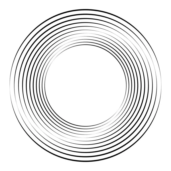 楕円形の輪郭グラフィック — ストックベクタ