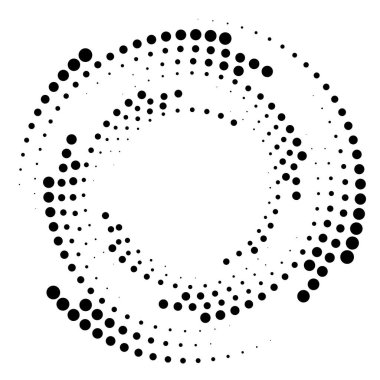 Sarmal, girdap, dairesel, eşmerkezli element. Girdap, kasırga döngüsü döngü etkisi şekli - stok vektör illüstrasyonu, klip- sanat grafikleri