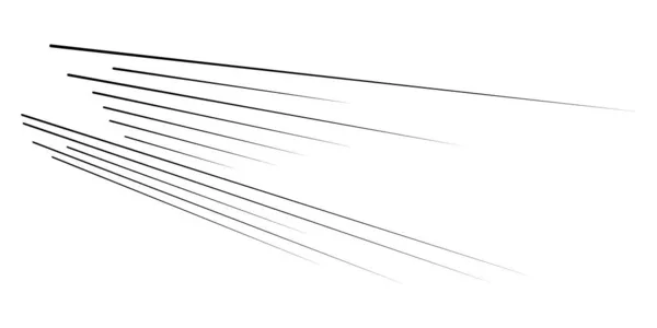 Droites Parallèles Lignes Irrégulières Dynamiques Élément Rayures Action Rafale Lignes — Image vectorielle