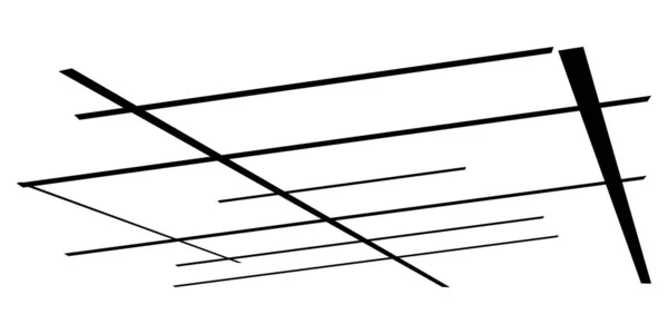 Grade Espacial Malha Grade Treliça Forma Geométrica Abstrata Elemento Linhas —  Vetores de Stock