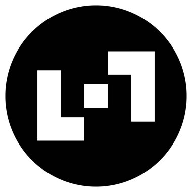 Yoğunlaşma, odaklanma ve hizalama kavramları için çapraz saç gibi soyut geometrik simge