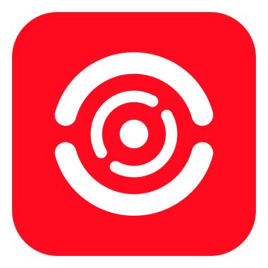 Yoğunlaşma, odaklanma ve hizalama kavramları için çapraz saç gibi soyut geometrik simge