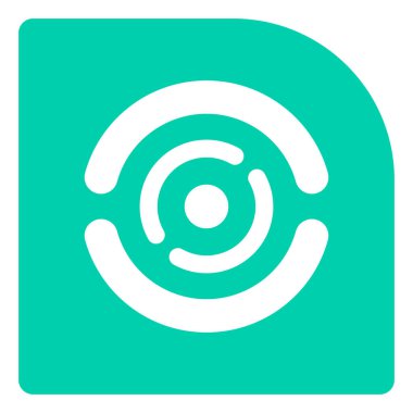 Yoğunlaşma, odaklanma ve hizalama kavramları için çapraz saç gibi soyut geometrik simge