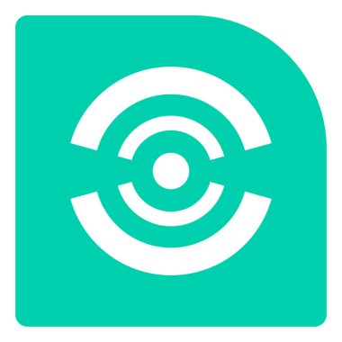 Yoğunlaşma, odaklanma ve hizalama kavramları için çapraz saç gibi soyut geometrik simge