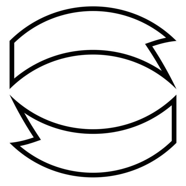 Bannière Ruban Étiquette Élément Conception Étiquette — Image vectorielle