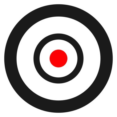 Yoğunlaşma, odaklanma ve hizalama kavramları için çapraz saç gibi soyut geometrik simge