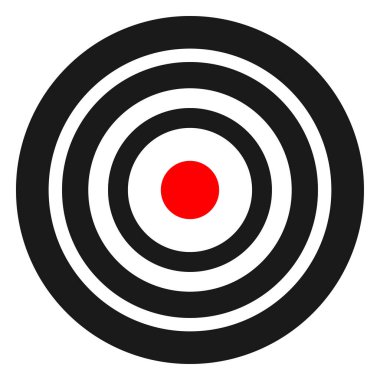 Yoğunlaşma, odaklanma ve hizalama kavramları için çapraz saç gibi soyut geometrik simge