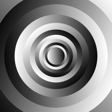 Soyut eşmerkezli çemberler. Girdap, sarmal, girdap, girdap tasarım elementi