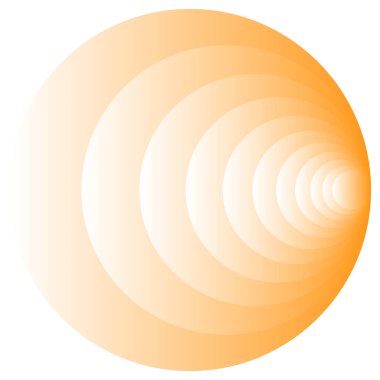 Soyut eşmerkezli çemberler. Girdap, sarmal, girdap, girdap tasarım elementi