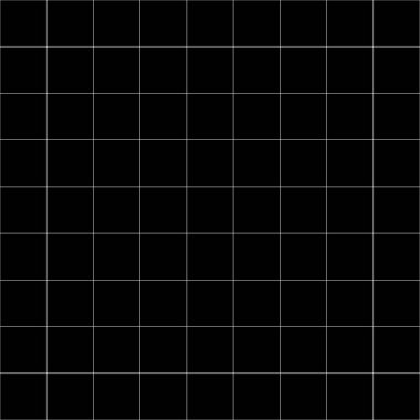 Siyah ve beyaz ızgara, ağ. Tekrarlanabilir grafikler, grafik kağıt deseni, doku ve arkaplan - stok vektör illüstrasyonu, klip- sanat grafikleri