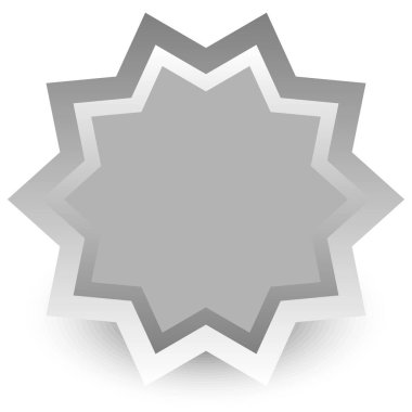 Altın, gümüş, bronz madalya, rozet, düğme - hisse vektör illüstrasyonu, klip sanatları grafikleri