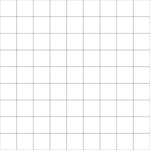 Черно Белая Сетка Сетка Непрерывное Повторяющееся Построение Графика Рисунок Бумаге — стоковый вектор