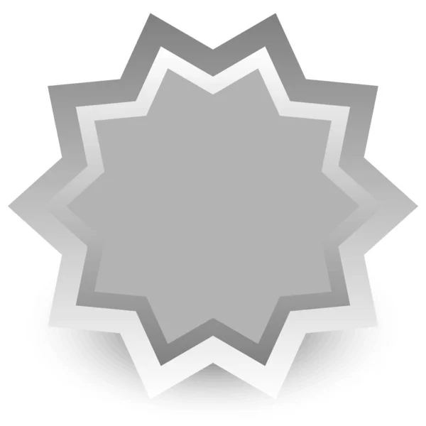 Золотая Серебряная Бронзовая Медаль Значок Пуговица Векторная Иллюстрация Запаса Клип — стоковый вектор