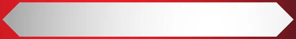 Длинный Продолговатый Широкоформатный Баннер Табличка Кнопками Пластинчатая Пластина Векторная Иллюстрация — стоковый вектор