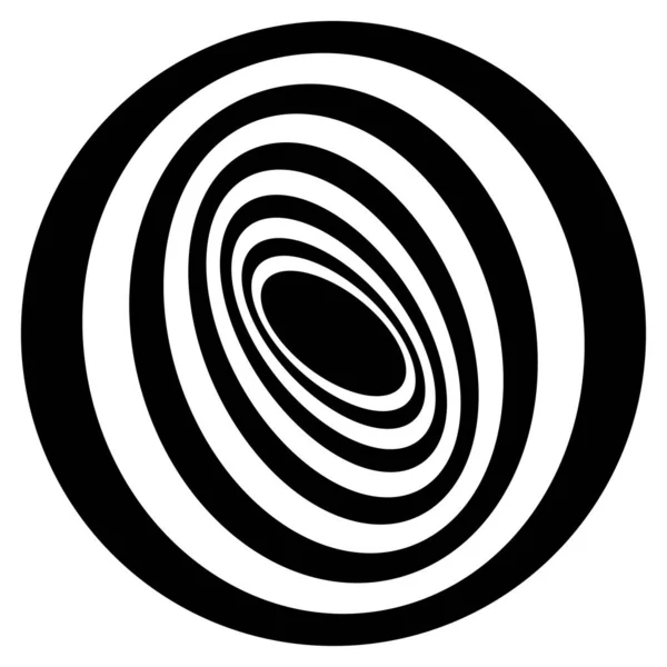 同心圆抽象视觉设计元素 — 图库矢量图片