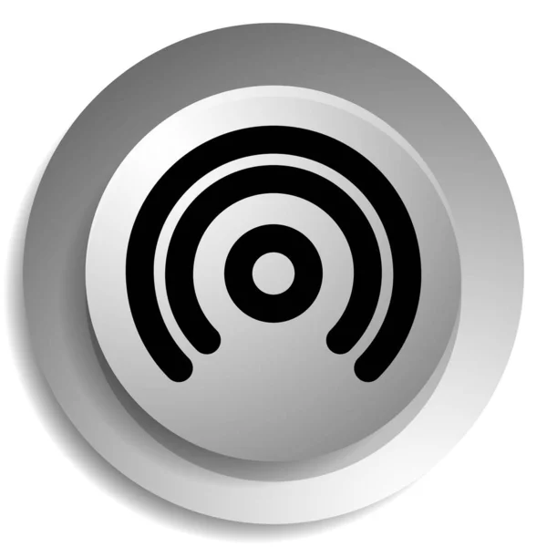 Sladdlös Trådlös Anslutning Wifi Signalsymbol Ikon För Telekom Telekommunikation Teman — Stock vektor