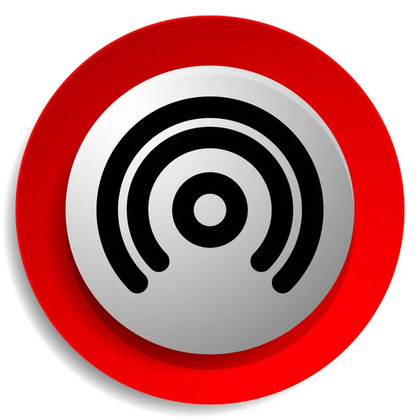 Cordless Wireless Connection Wifi Signal Symbol Icon Telecom Telecommunication Themes — 스톡 벡터