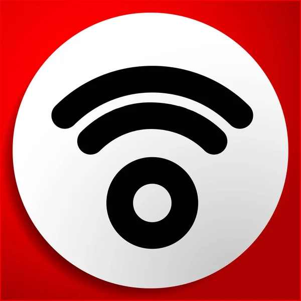Cordless Wireless Connection Wifi Signal Symbol Icon Telecom Telecommunication Themes — 스톡 벡터
