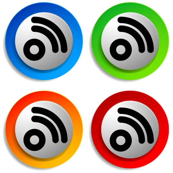 Bezdrátové Bezdrátové Připojení Symbol Wifi Signálu Ikona Pro Telekomunikace Telekomunikační — Stockový vektor