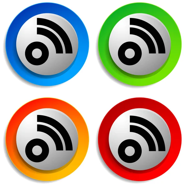 Bezdrátové Bezdrátové Připojení Symbol Wifi Signálu Ikona Pro Telekomunikace Telekomunikační — Stockový vektor