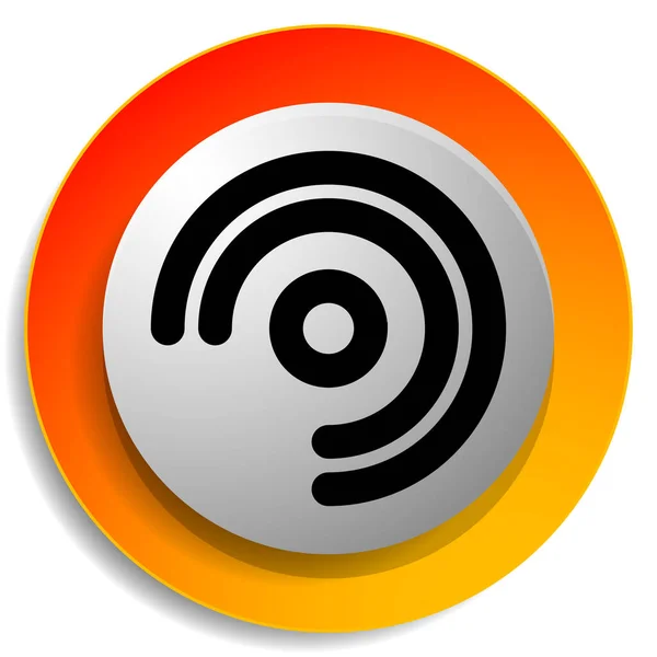 Schnurlose Drahtlose Verbindung Wifi Signalsymbol Symbol Für Telekommunikation Telekommunikationsthemen Aktienvektorillustration — Stockvektor