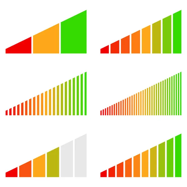 Compteur Mètre Élément Jauge Pour Mesure Indicateur Progrès Concepts Étalonnage — Image vectorielle