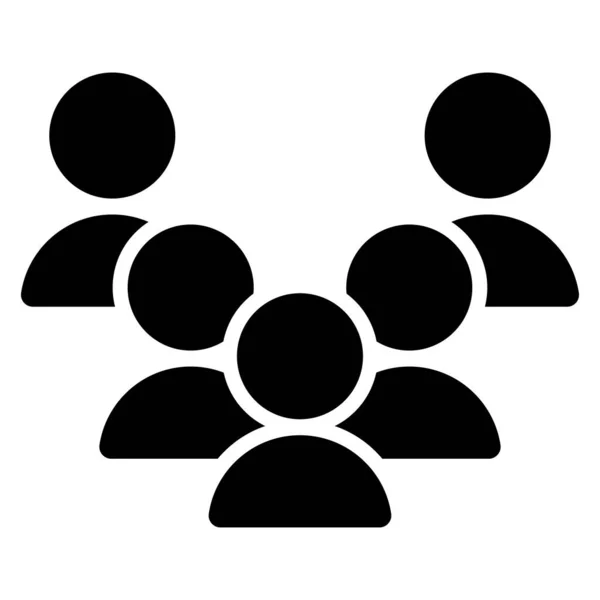 Humano Personaje Gente Icono Avatar Símbolo Personal Personal Empleado Icono — Vector de stock
