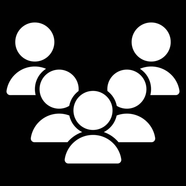 Mensch Menschenfigur Avatarsymbol Symbol Personal Mitarbeiter Mitarbeiter Collagensymbol Aktienvektorillustration Clip — Stockvektor