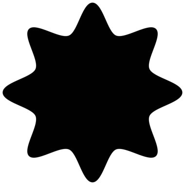 Yıldız patlaması, güneş patlaması etiketi, etiket. Terfi, pazarlama, satış kavramları için boş, boş fiyat flaşı - hisse vektör illüstrasyonu, klip- sanat grafikleri