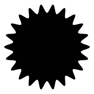 Yıldız patlaması, güneş patlaması etiketi, etiket. Terfi, pazarlama, satış kavramları için boş, boş fiyat flaşı - hisse vektör illüstrasyonu, klip- sanat grafikleri