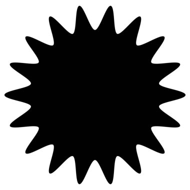 Yıldız patlaması, güneş patlaması etiketi, etiket. Terfi, pazarlama, satış kavramları için boş, boş fiyat flaşı - hisse vektör illüstrasyonu, klip- sanat grafikleri