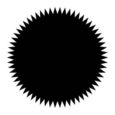 Yıldız patlaması, güneş patlaması etiketi, etiket. Terfi, pazarlama, satış kavramları için boş, boş fiyat flaşı - hisse vektör illüstrasyonu, klip- sanat grafikleri