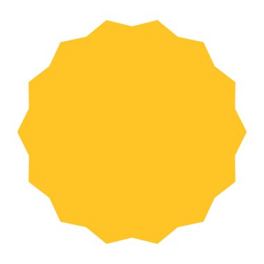 Yıldız patlaması, güneş patlaması etiketi, etiket. Terfi, pazarlama, satış kavramları için boş, boş fiyat flaşı - hisse vektör illüstrasyonu, klip- sanat grafikleri