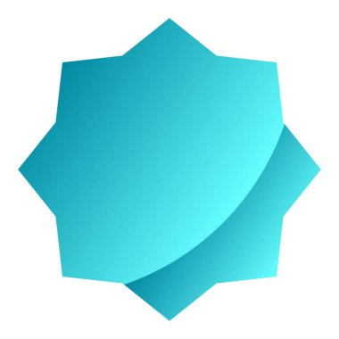 Yıldız patlaması, güneş patlaması etiketi, etiket. Terfi, pazarlama, satış kavramları için boş, boş fiyat flaşı - hisse vektör illüstrasyonu, klip- sanat grafikleri