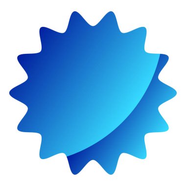 Yıldız patlaması, güneş patlaması etiketi, etiket. Terfi, pazarlama, satış kavramları için boş, boş fiyat flaşı - hisse vektör illüstrasyonu, klip- sanat grafikleri