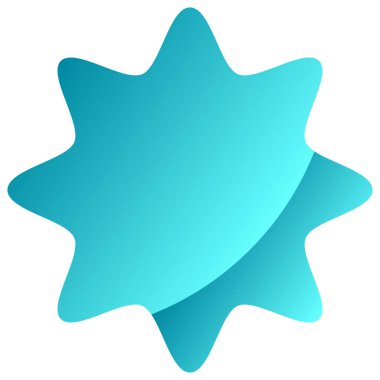 Yıldız patlaması, güneş patlaması etiketi, etiket. Terfi, pazarlama, satış kavramları için boş, boş fiyat flaşı - hisse vektör illüstrasyonu, klip- sanat grafikleri