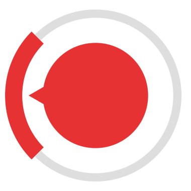 Ölçü, metre, farklı bölümler, bölümler ve bölümler içeren simge çevir. Tokmak, metre, gösterge ve seviye simgesi, sembol - stok vektör illüstrasyonu, klip- sanat grafikleri