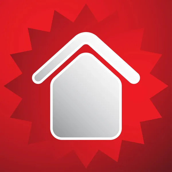Huis Appartement Icoon Symbool Logo — Stockvector