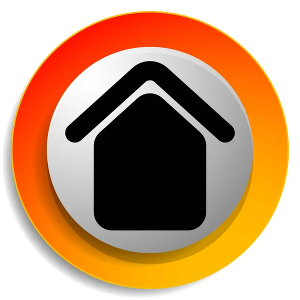 Casa Apartamento Icono Cabina Símbolo Logotipo — Archivo Imágenes Vectoriales