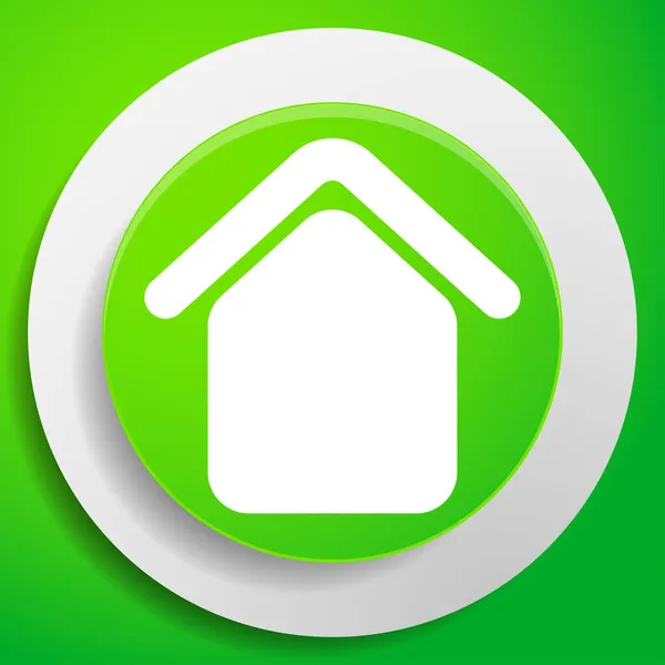 Huis Appartement Icoon Symbool Logo — Stockvector