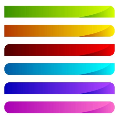 Metin iletiniz için Web düğmesi, afiş, plak, çubuk tasarım ögesi