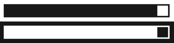 Веб Кнопка Друку Банер Табличка Прямокутник Елемент Дизайну Горизонтальної Панелі — стоковий вектор
