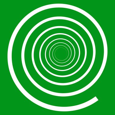 Sarmal, girdap, dönme elementi. Bine, filizsel şekiller. Kıvrımlı, kıvrımlı ve kıvrımlı çizgiler - stok vektör illüstrasyonu, klip- sanat grafikleri