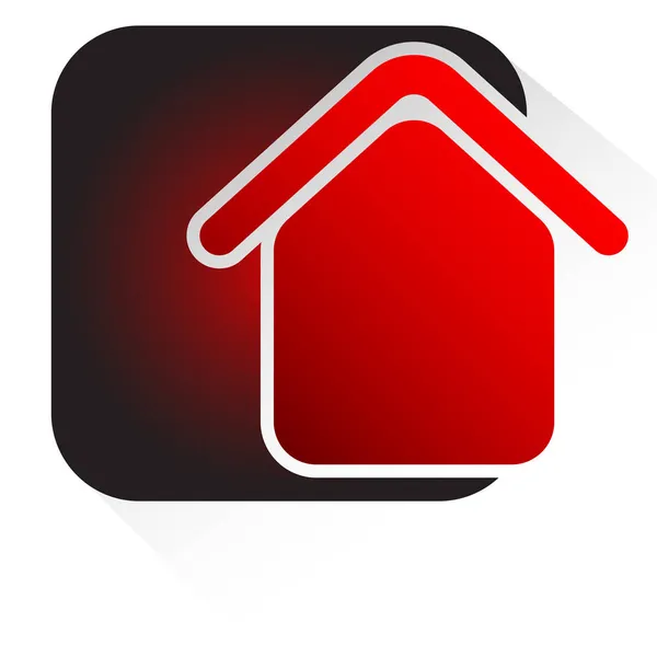 House Aparment Cabin Icon Symbol Logo Stock Vector Illustration Climp — 스톡 벡터